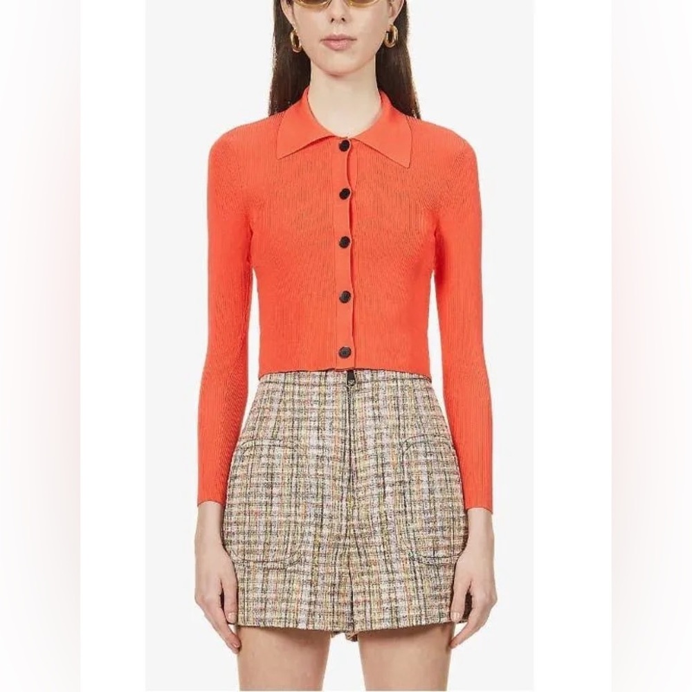 Sandro E21 Francoise Rouge sweater NWT $235 size 4